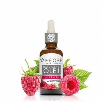 e-FIORE RASPBERRY Seed Oil, Raw, Cold-pressed, UV Factor, 50ml