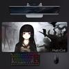 Dark Mysterious Anime Hhell Girl Mouse Pad Mousepad Large Gaming Lockedge Thickened Pc Table Desk Mat