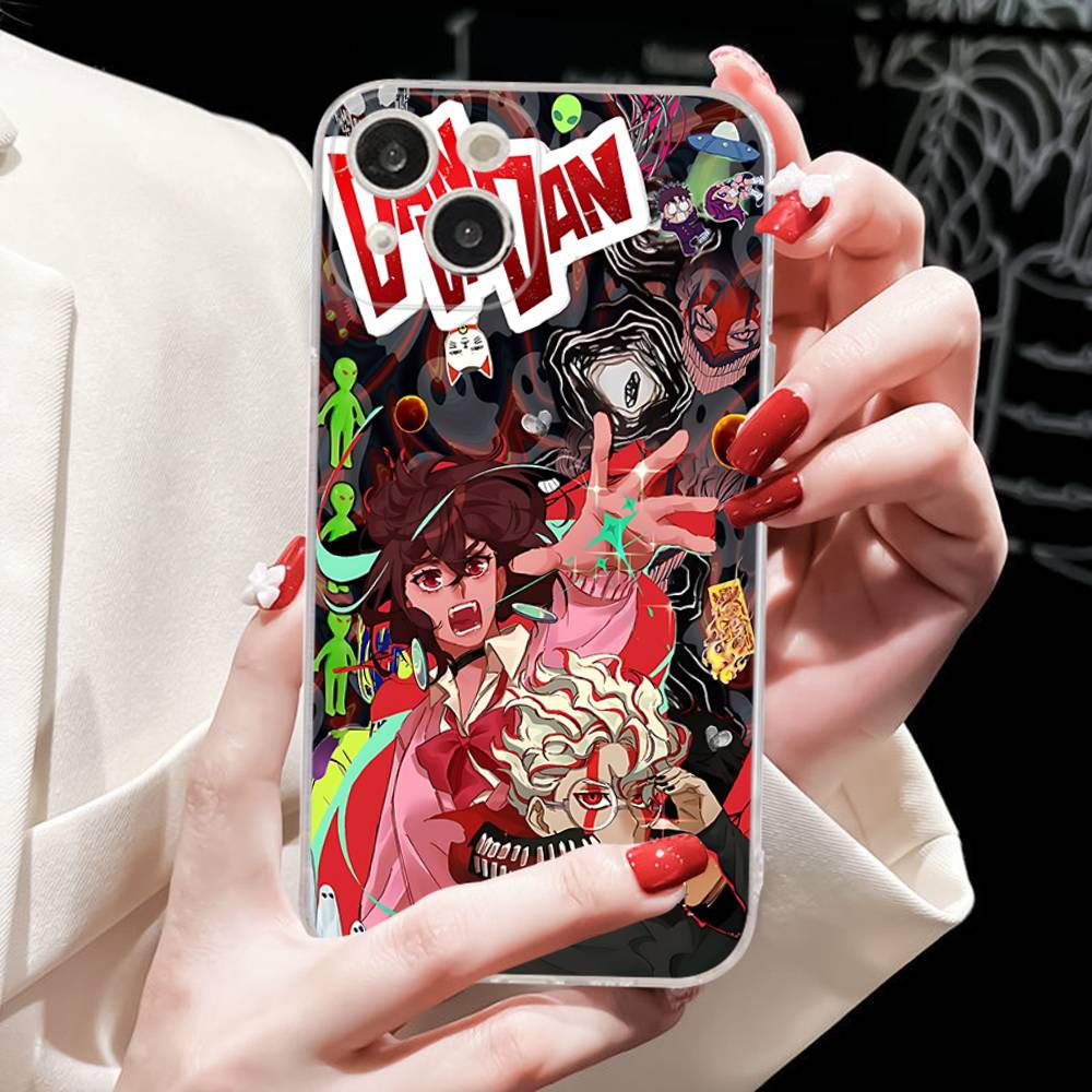 Anime DandadanS Hot New Transparent TPU Phone Case For IPhone 17 11 12 13 14 15 16 Pro Max 16 Plus Cover
