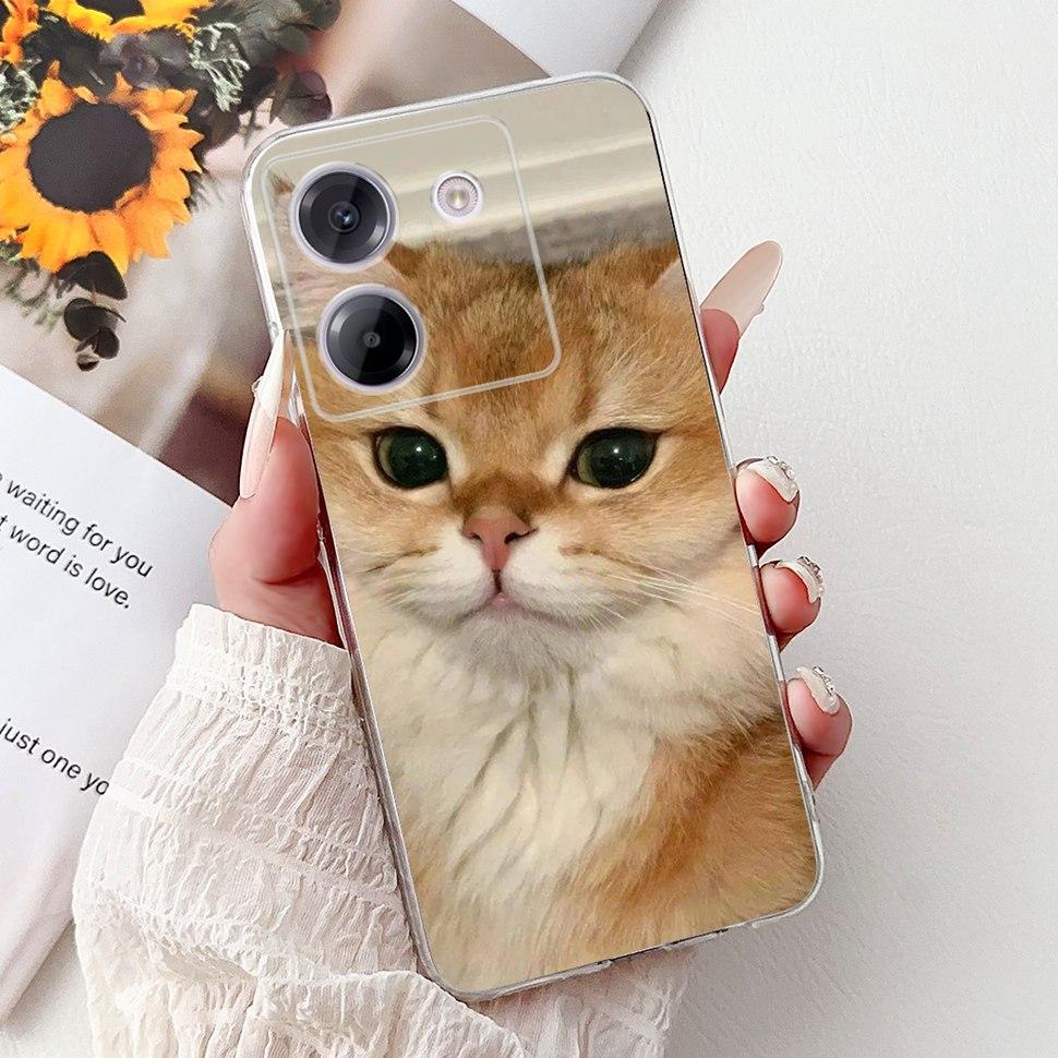 For Xiaomi Poco M7 Pro 5G Case New Dargon Art Painted Cover For Poco M7 PocoM7 Pro 5G Back Cover Soft TPU Fundas Coque