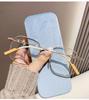 Student Style Photochromic Myopia Glasses with Anti-Blue Light and Large Frame