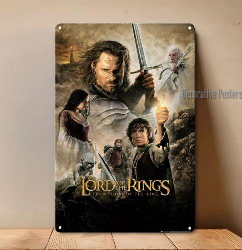 1xLord Of The Rings The Return Of The King Movie Metal Poster Tin Sign 20x30cmaluminum aluminum 20x30cm