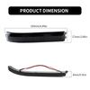 2PCS For Ford F150 2009-2014 Ford Raptor 2010-2014 LED Dynamic Blinker Side Mirror Turn Signal Light Sequential Indicator Lamp