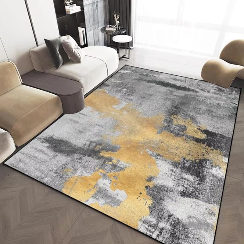 Nordic Carpet Living Room Ink Splash Abstract Area Rug Large Bedroom Decoration Home Rugs Washable Entryway Doormat Bath Mat