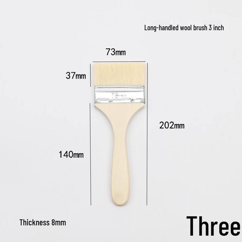 

Newcomer 0.01: Food-Grade Wool Kitchen Oil Brush for BBQ, Pancakes, and Sauces