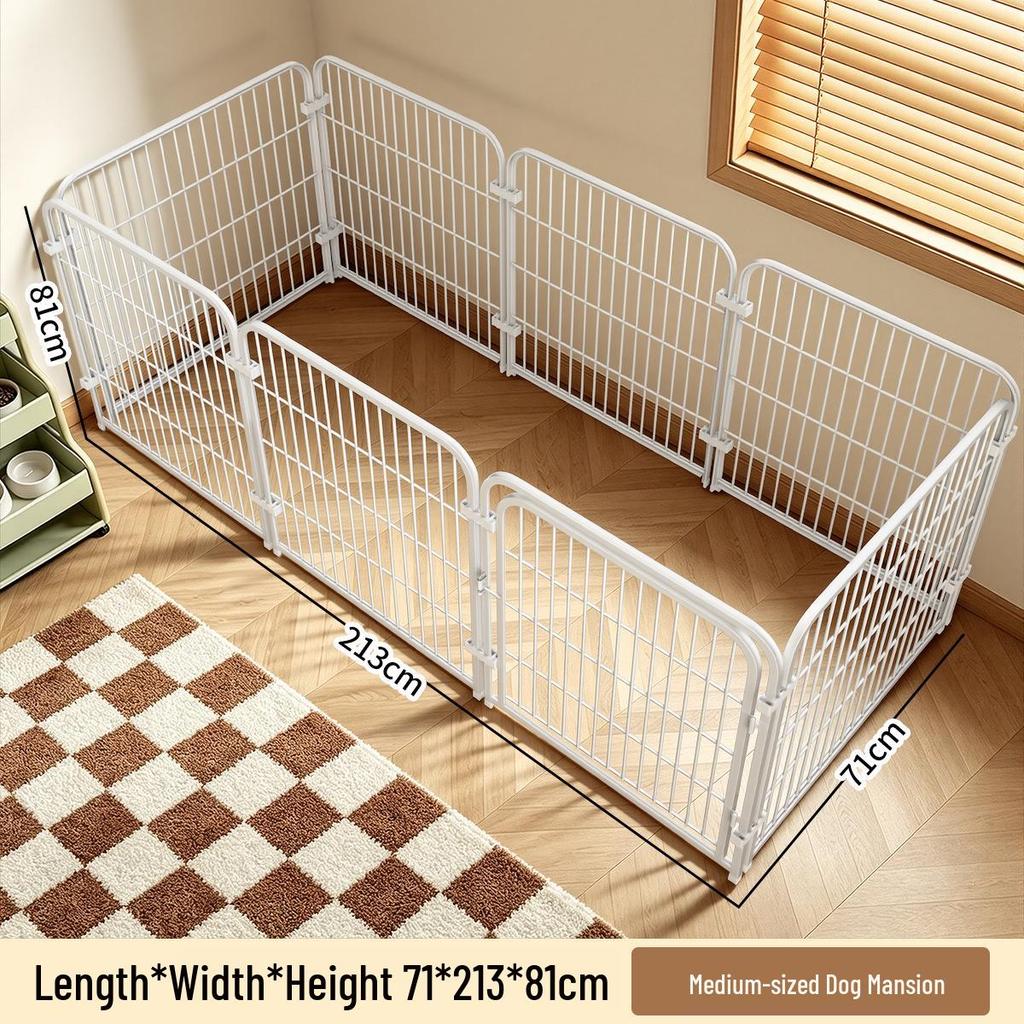 Adjustable Indoor Dog Cage and Fence for Small, Medium, and Large Dogs