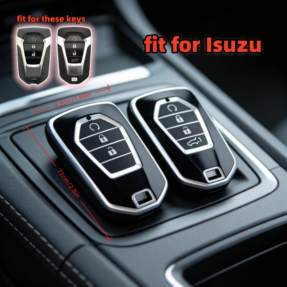 Autoschlüsselhülle für Isuzu New MU-X X Series DMAX D-Max X-Terrain Pick-up Truck 2020 2021 2022