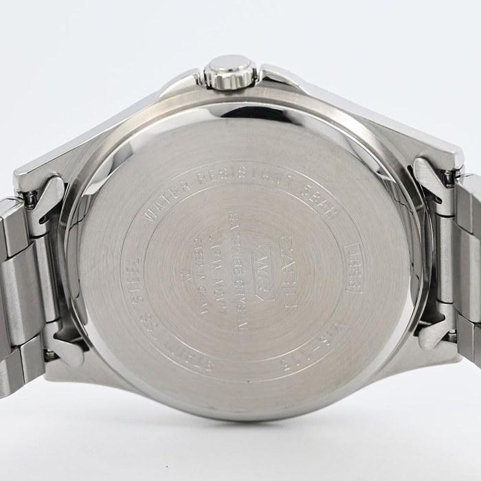 CASIO MTS-115D-2A2 Analog Quartz STANDARD Silver Light Blue