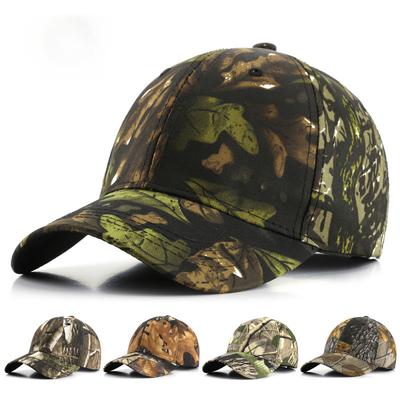 Baseball Cap Leaf Bionic Camouflage Cap Outdoor Field Training Camouflage Mountaineering Cap Fishing Shade Cap Spot