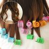 Hair Rollers 18 Pcs /set 15/23/28CM DIY Hair Curler Heatless Curls Snail Shape Curling Hair Tools  Portable Magic Hair Curler