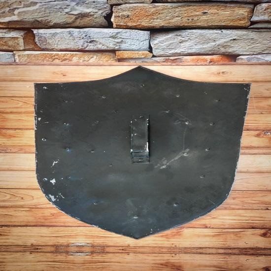 Bouclier de chevalier templier médiéval Lerp reconstitution bouclier de guerrier croisé armure médiévale bouclier en acier 60.96 cm meilleur pour cadeau