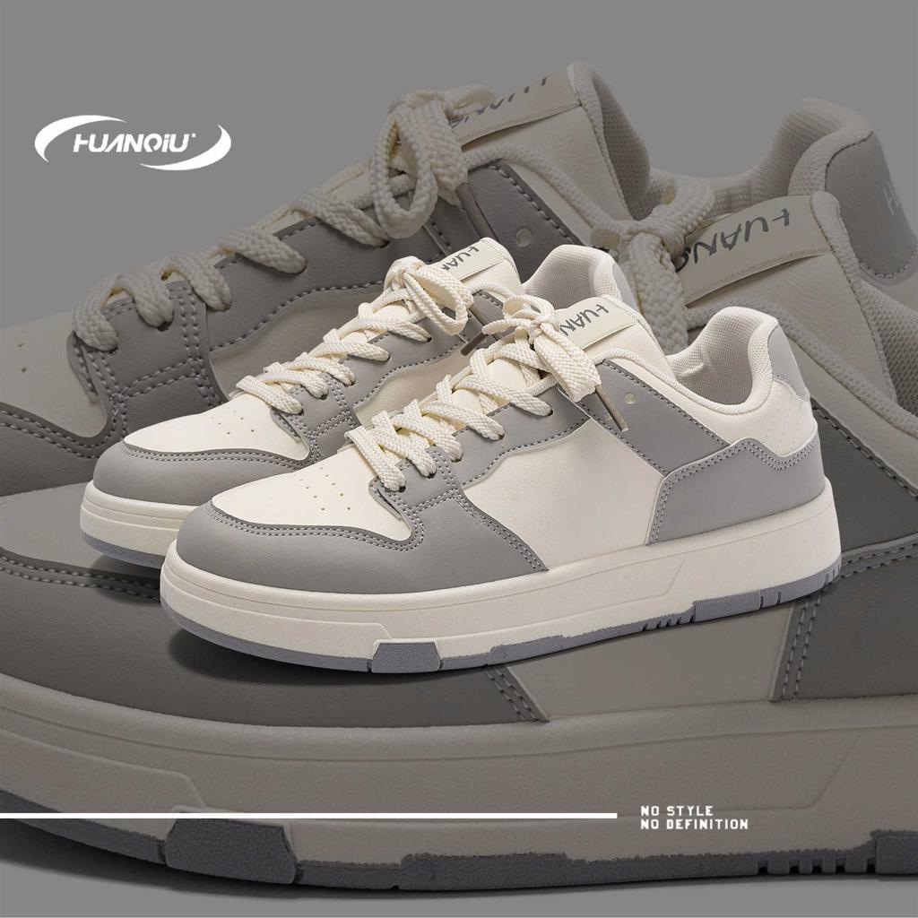 Global thick baseplate shoes men's spring men's versatile casual men's shoes fashion sports white shoes ZHQ5653-1