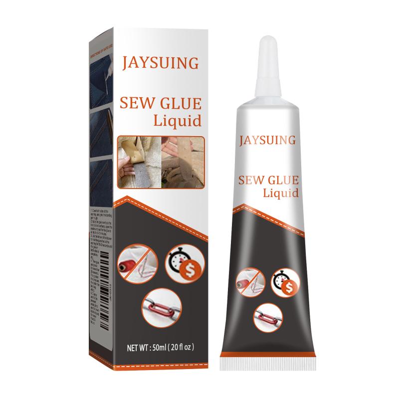 50Ml Sew Glue Fabric Leather Fast Drying Glue Ultra-Stick Sew Glue Kit Secure  Liquid Sewing Supplies Universal Glue