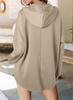 2024 European & American Autumn/Winter Women's Fashion: Trendy Street Style Loose Lapel Zip-Up