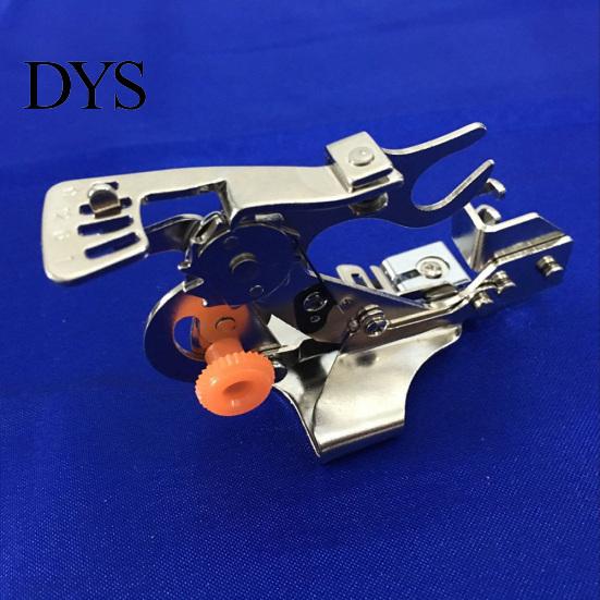 Prensatelas con volantes ajustable para máquina de coser Singer Brother Juki de vástago bajo