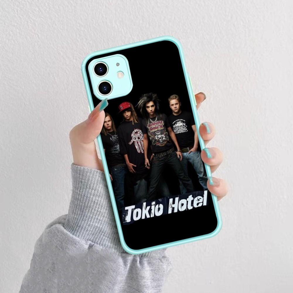 Hot Band T-Tokio H-Hotel Phone Case For IPhone 14 11 12 13 Mini Pro Max 8 7 Plus X XR XS MAX Translucent Matte Cover