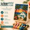 Handmade Yarn Art Craft DIY Fabric Weaving Painting Kit, Halloween Christmas Crochet Kit Decor Projects for Decoration, Beginner Project Set Supplies