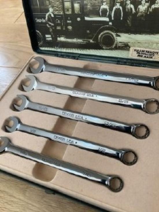 

Rare! Snap-on 75th Anniversary Wrench Set - Combination Wrench