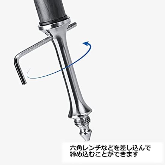 Leofoto Tripod Spike Set Screw Officially Imported Product for Domestic Use TFS-S 1/4" (1/4" Standard) /