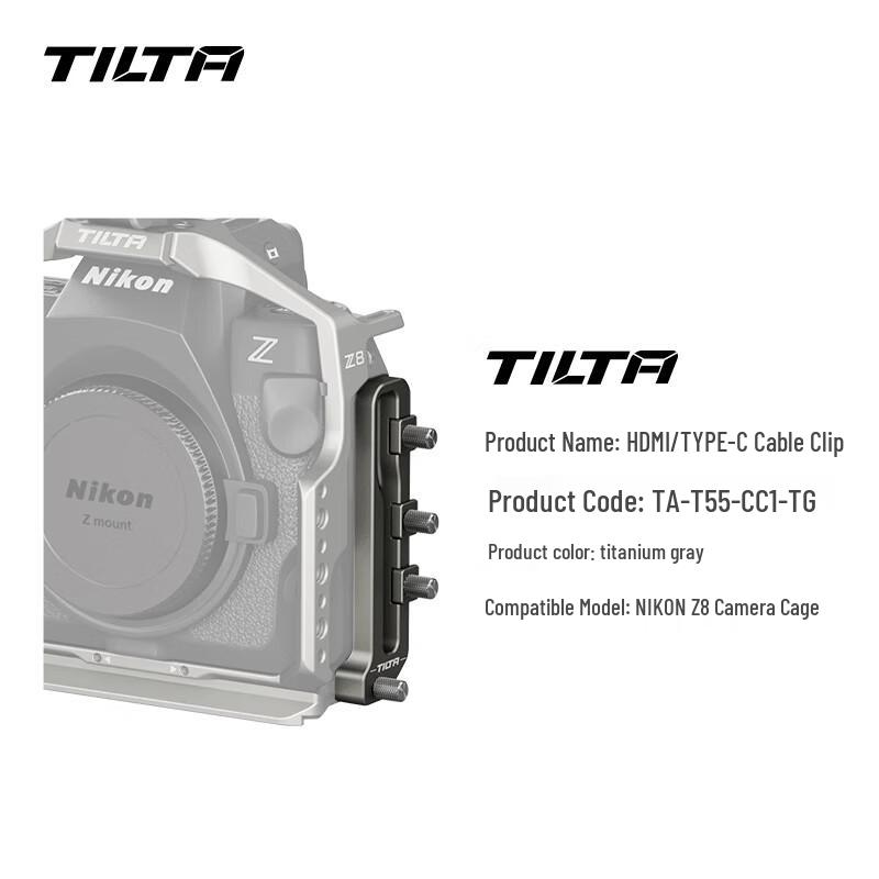 Tilta Nikon Z8 Camera Cage with Cable Clamp