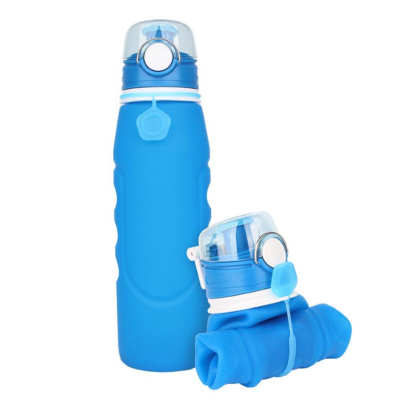 

Складная силиконовая бутылка для воды для улицы