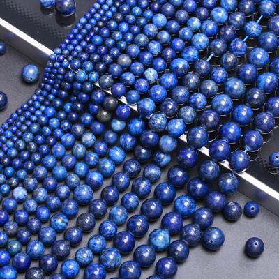 Home Party Supplies 4/6/8/10/12mm Natural Stone Beads 60/50/40/30/20PCS Necklace Earring Bracelet DIY Handmade Beading Material Loose Spacer Beads