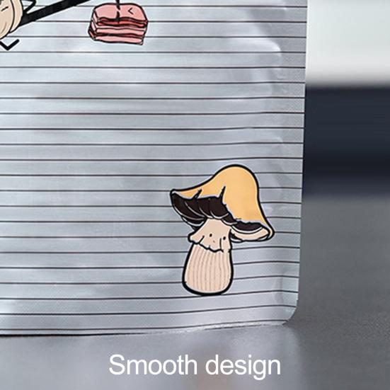 10Pcs Aluminum Foil Sealable Bags Resealable Stand Up Freezer Bags Reusable Vacuum Zipper Pouches with Label for Vegetable Fruit Meat