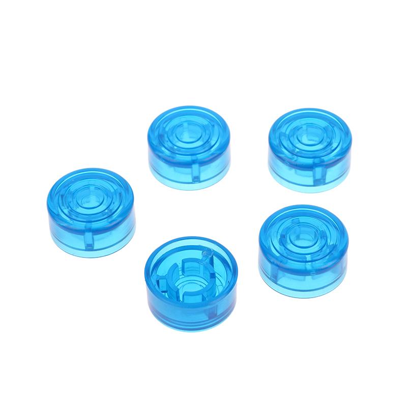 5 Pcs Guitar Effect Pedal Foot Nail Cap Parts Foot Switch Toppers Knob Plastic Bumpers Footswitch Protector Accessories