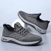 Men's Shoes, Breathable Fly-Woven Mesh Casual Shoes, Thick-Soled Men's Versatile Lightweight Breathable Running Sneakers