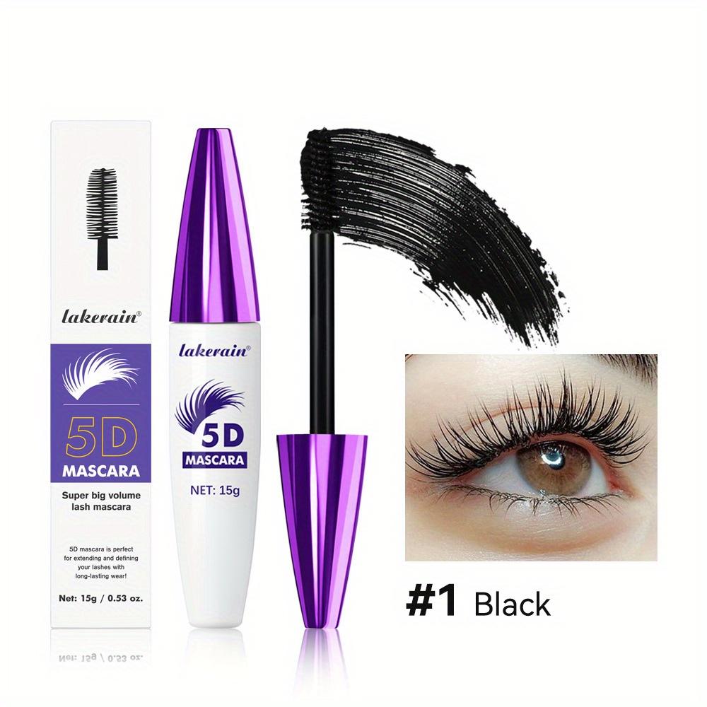 5D Waterproof Colored Mascara - Volumizing, Lengthening, Smudge-Proof, Vibrant Colors Black Mascara Waterproof Mascara Eye Makup