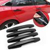 8PCS ABS Carbon Fiber Style Door Handle Cover Trim For Honda Civic 2006-2011 8th