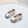 Youth Style Shoes Girls Classic Loafer Shoes Kids Princess Style Slip-On With Rubber Sole