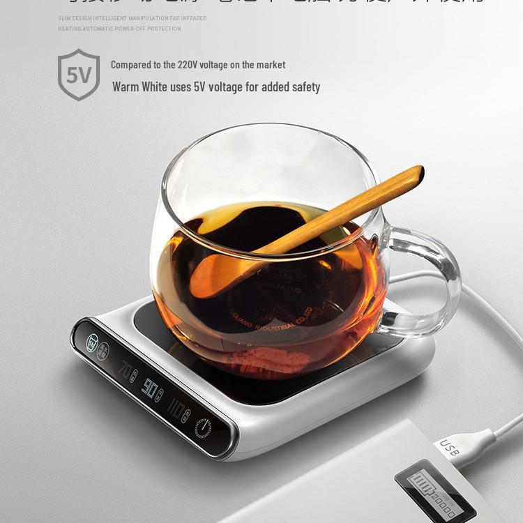 

Умная USB-подставка с трехуровневым нагревом 55°C и автоматическим отключением 5V 2A Plug