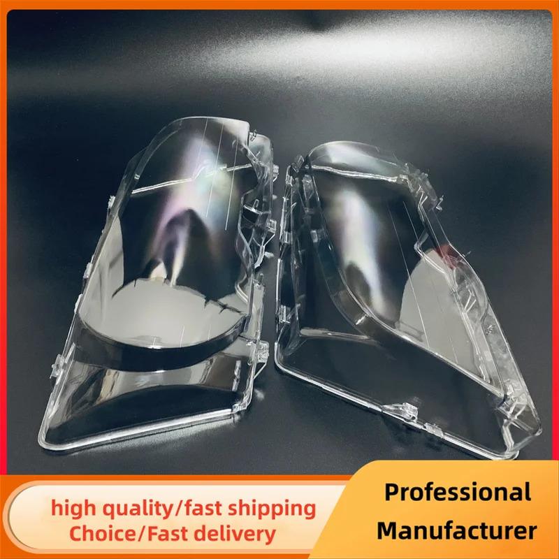 Left Right Car Front Headlight Lens Cover For BMW E46 2 Door 1999-2003 M3 2 Door 2001-2006 Transparent Lampshade Headlamp Cover