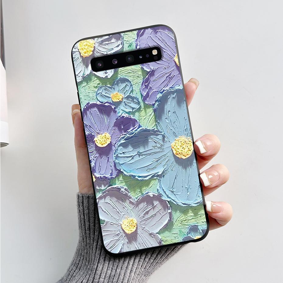 For Samsung S10 5G Case SM-G977N SM-G977B Cute Cat Cartoon Frog Phone Cases For Samsung Galaxy S10 5G Back Cover Silicone Bumper