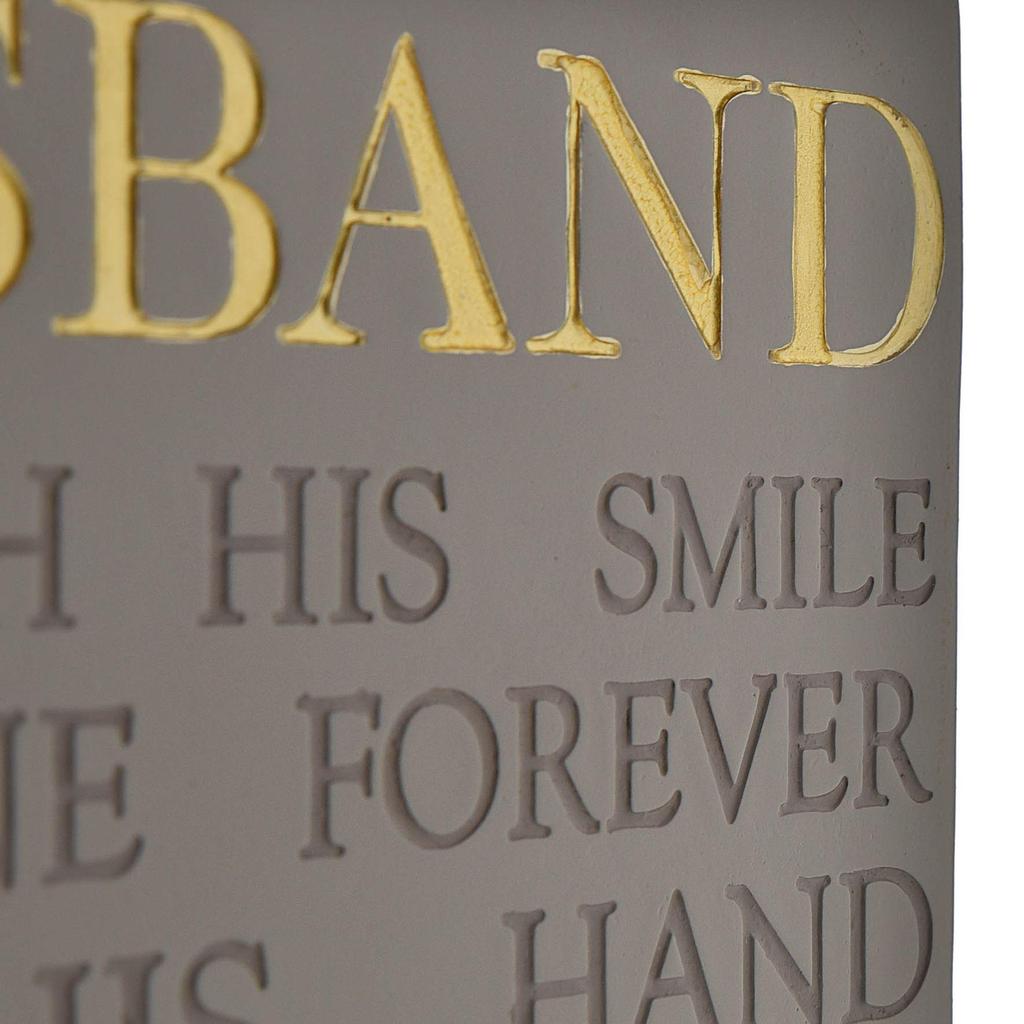 Thoughts of You Memorial Square Plaque - Husband