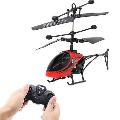 Távirányítós Helikopter Fénnyel USB Töltésű Leesésálló Mini