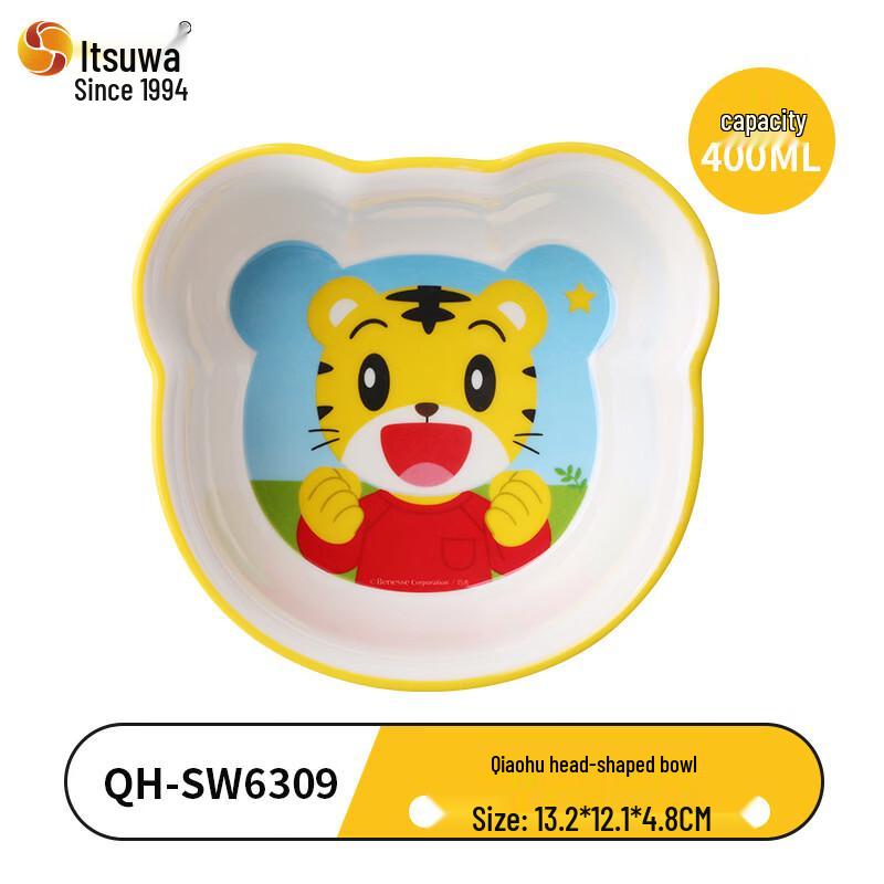 WUHE Qiaohu Melamine Children s Head-Shaped Bowl (Pack of 10)