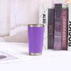 20oz Stainless Steel Vacuum Insulated Travel Mug With Push Lid Double Wall Car Cup Hot Cold Drinks