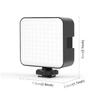 100 LED Photography Lamp 2x2A Battery/USB C Operating 240LM Bright Studio Lighting For DSLR Cameras And Videography