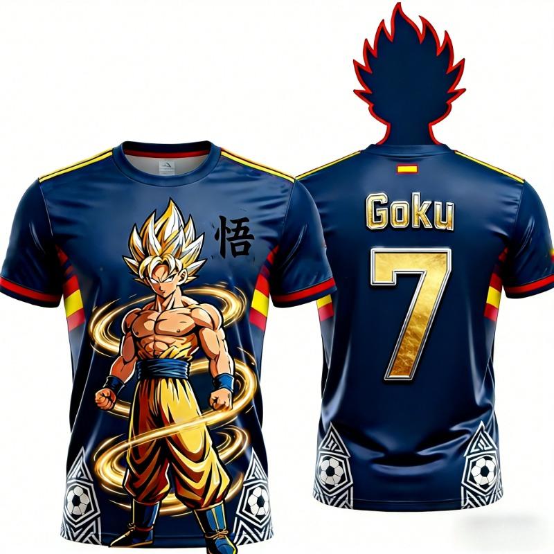 2026 Летняя Ретро Футболка Dragon Ball для Фитнеса Мужская Оверсайз 3D Печать Короткий Рукав Семейная Унисекс Детская Спортивная Футболка XXS