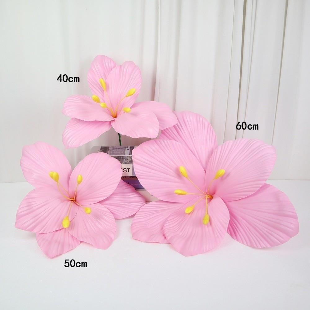 Skummaterial Sammet Blomma 50cm Bas Blommor Osmathus Skumblomma Scen Dekoration