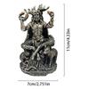 Resin Craft Garden Decoration Sitting Statue Sculpture Celtic God Figure Underworld Statue For Home Yard Decoration