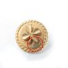 Very Good CHANEL Other Accessories Set of 7 Clover Buttons, Metal Buttons, Button Set Gold Used