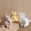 Flexible Frogs Shaped Silicone Mould With Detailed Texture Ideal For Handmade Candle Soaps Craft Easy Demolding