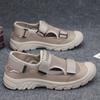 Summer Simple and Comfortable Men's Sandals Fashion All-match Breathable Beach Shoes Outdoor Non-slip Walking Male Casual Shoes