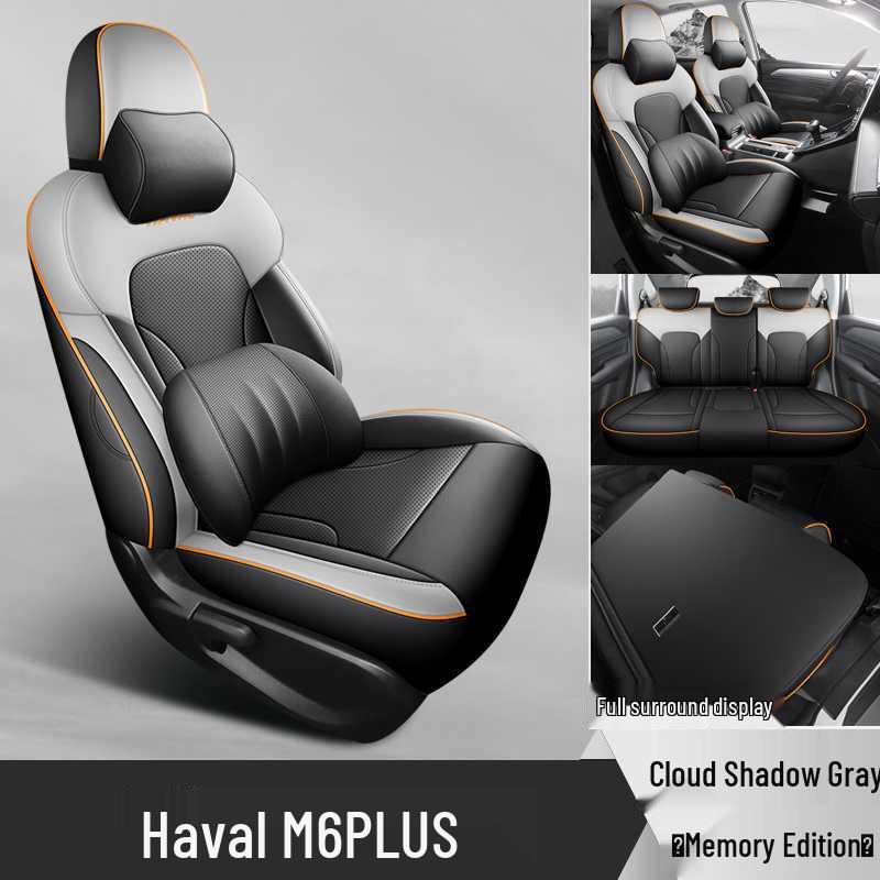 Haval M6 PLUS Smart Leather Seat Covers, Full Coverage, All-Season Cushions.