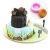 Creative Fashion Shape Tires Wheel Chocolate Cake Molds Food Grade Silicone Mold Fondant Cake Decorating Tools Accessories