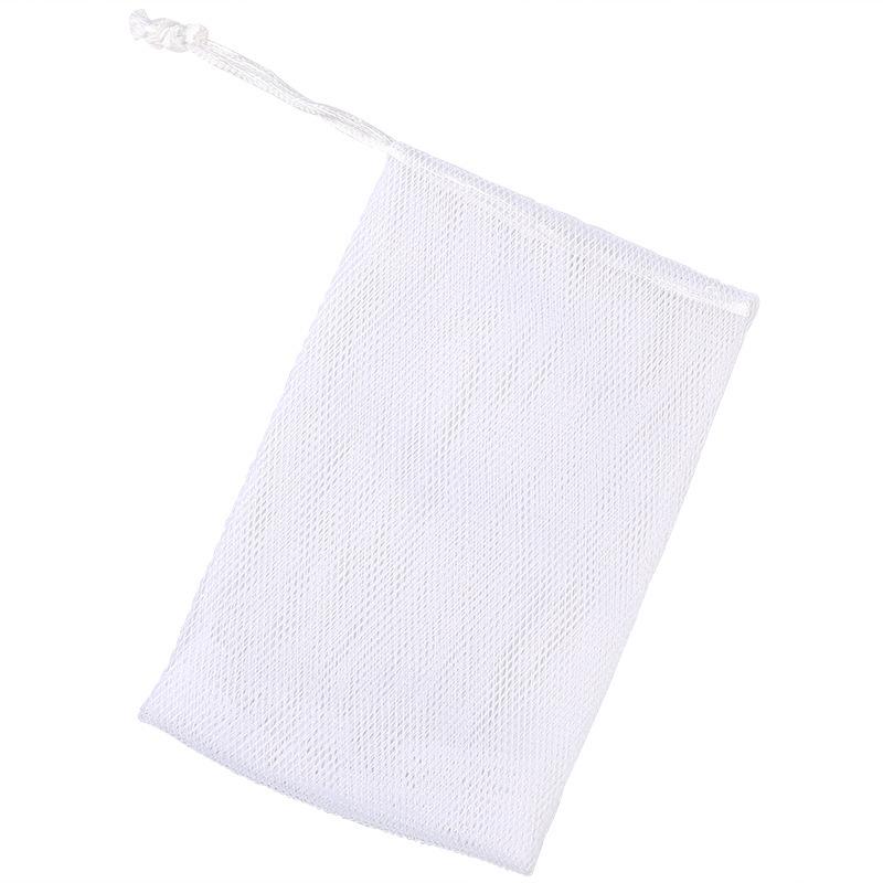 Dual-Layer Foaming Net: Facial Cleanser & Soap Bubble Bag