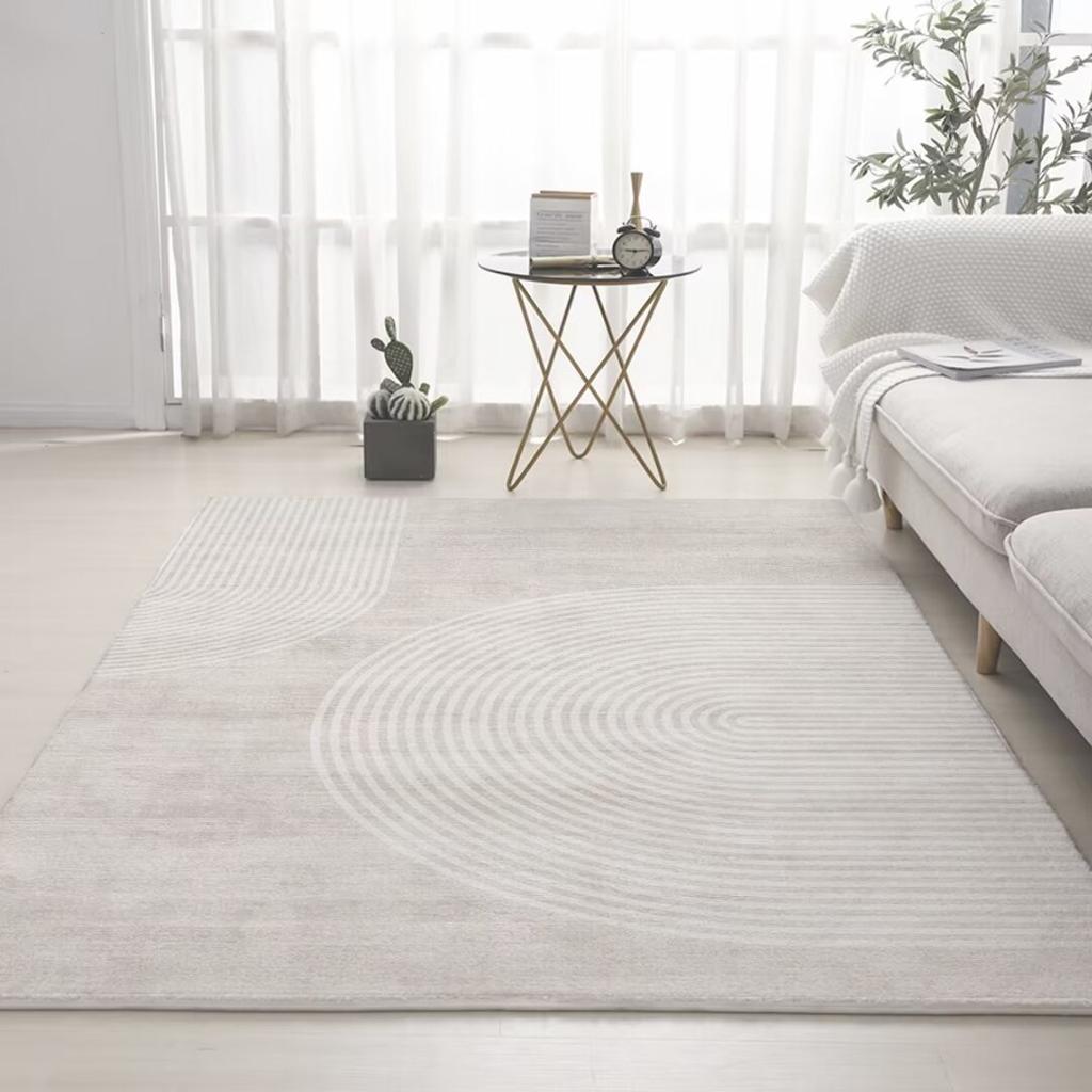 Minimalist Large Area Living Room Carpet Modern Decoration Home Plush Non-slip Rug 200x300cm Thickening Floor Mat Washable Tapis
